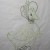 Vintage tea towel with embroidered duck.All photos here by Peggy Hazelwood.