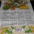 1979 vintage tea towel calendar
