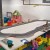 Thanks to Lithonia Lighting T12 Fluorescent Fixtures, our well lit basement play area. Thanks to Lithonia Lighting T12 Fluorescent Fixtures, our well lit basement play area.