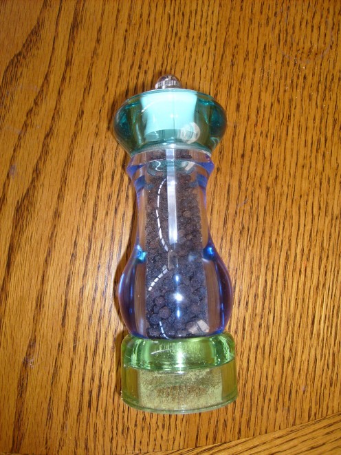 Fresh pepper yes! Sea salt freshly ground is healthier too Fresh pepper yes! Sea salt freshly ground is healthier too