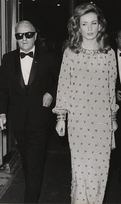 Zanuck with Genevieve Gilles