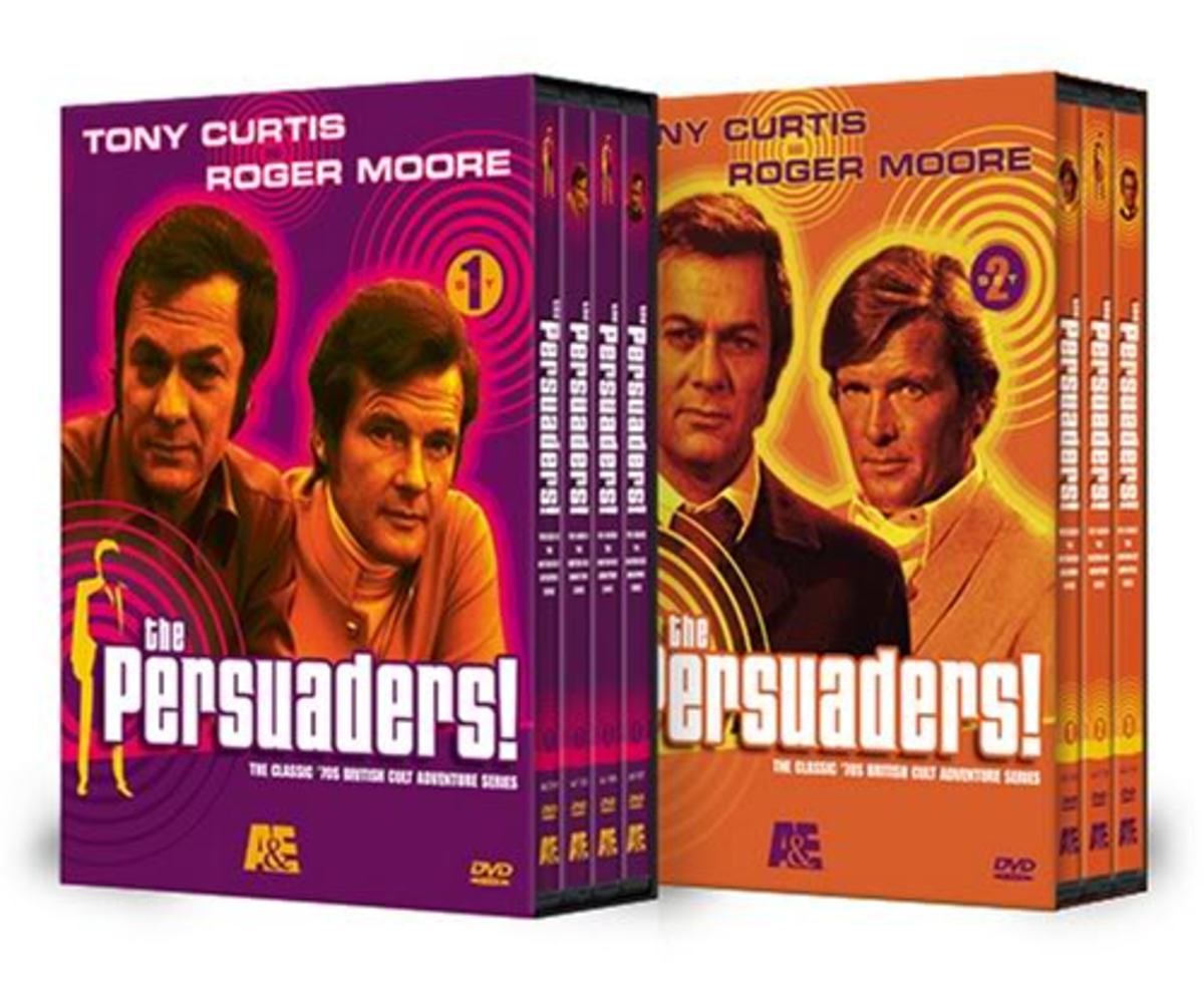 The Persuaders Curtis and Moore Fantastic 10x8 Photo 