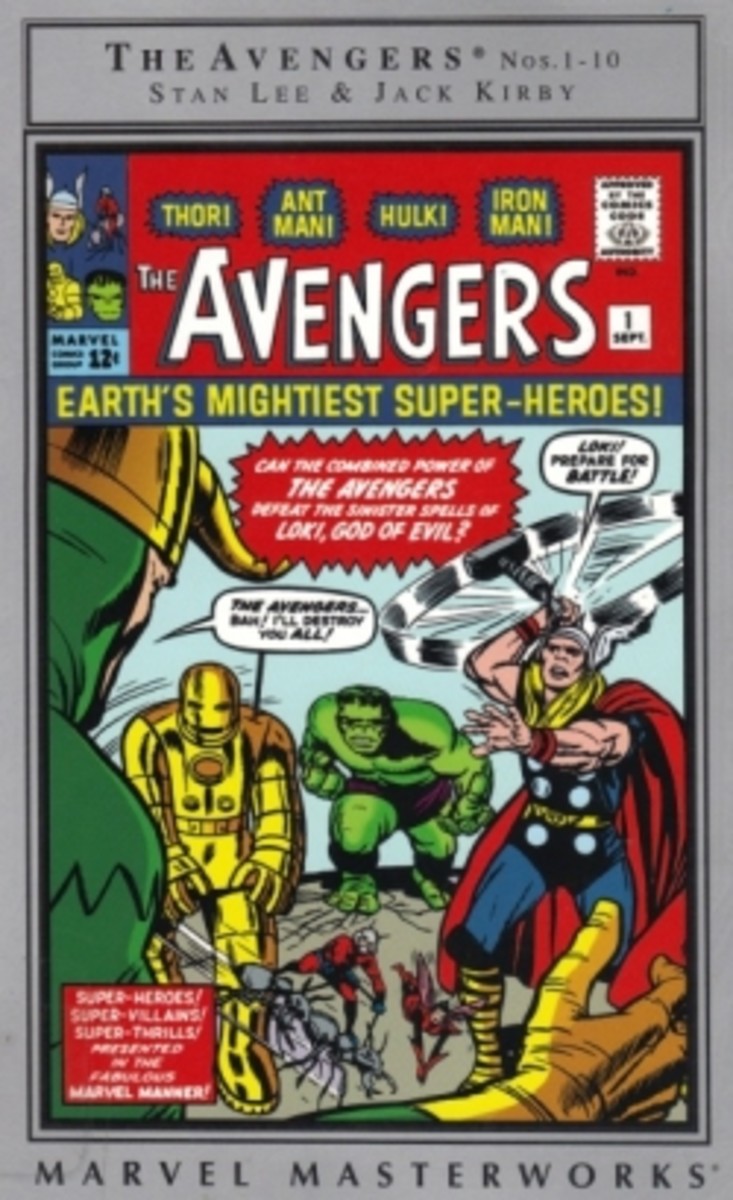The Avengers Debut! A Comic Book Review of the Marvel Masterworks Collection!