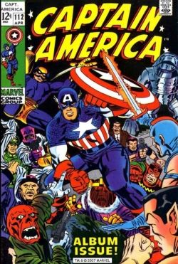 Captain America 112 Jack Kirby