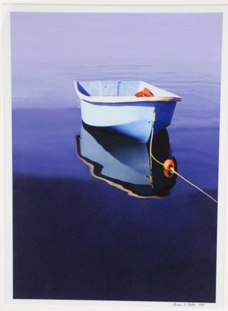 Boat dead in the water