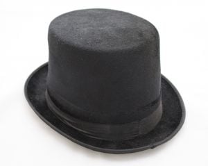 A nice black writer's hat