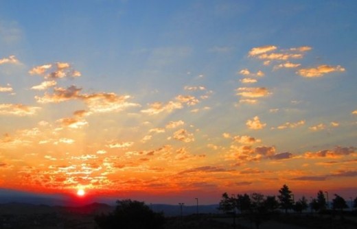 Sunrise over Sparks