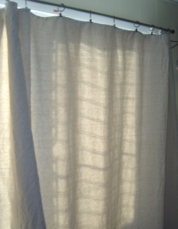 Canvas Drop Cloth Curtains