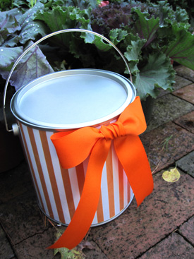 DIY Trick or Treat Bags - Paint Bucket for Treats