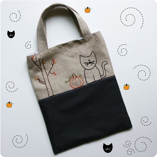Halloween Trick or Treat Bags DIY