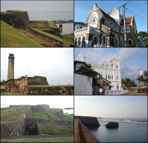 Pictured of Galle Fort