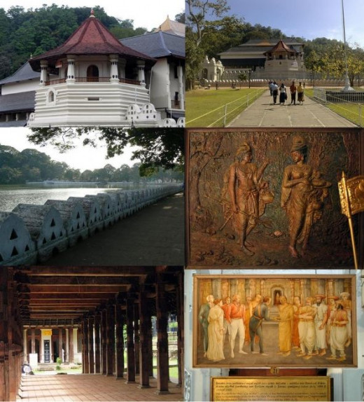 Pictures of Kandy and Temple of Tooth relic