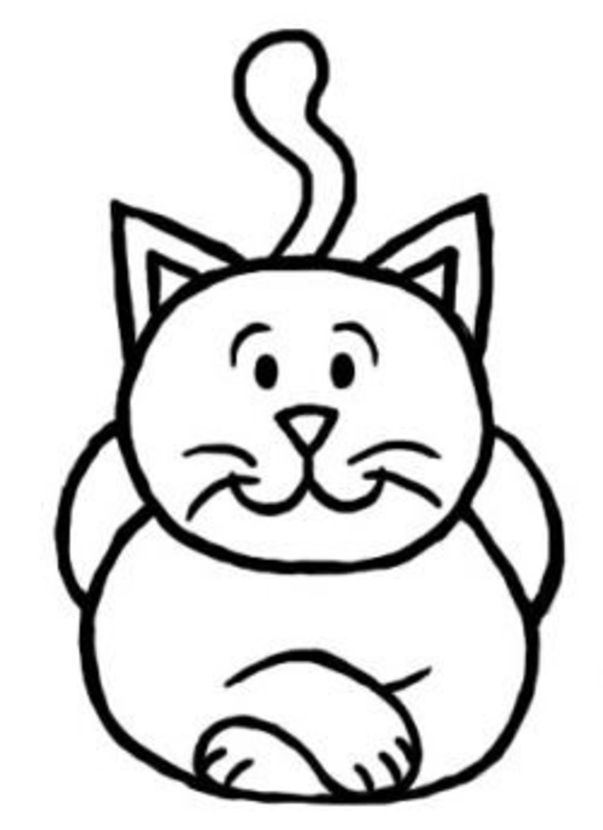 How To Draw A Cat: Step-By-Step Drawing Tutorial For Kids