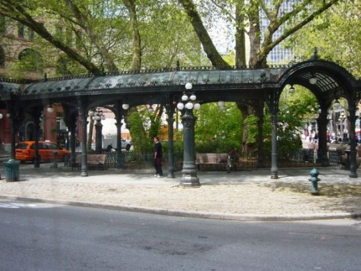 Pioneer Square Pergola Seattle