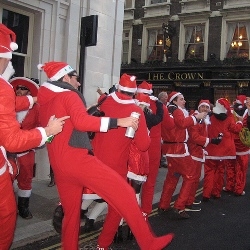 Santacon London December 11, 2011