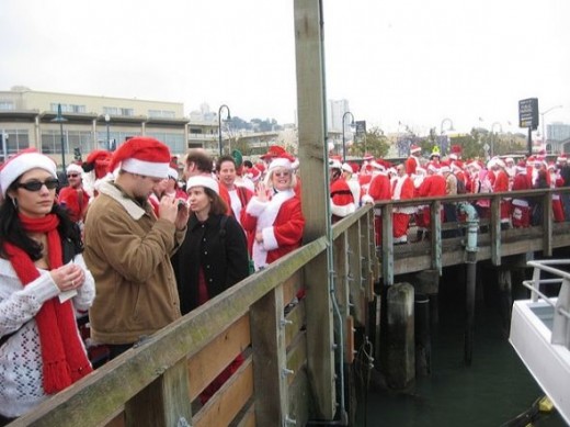 Santarchy San Francisco, December 15, 2007
