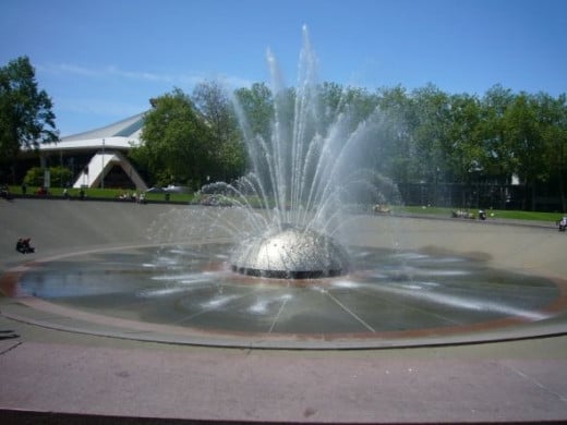 The Seattle Center International Fountain