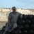 Steve sitting on the Cannonballs Steve sitting on the Cannonballs