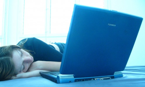 Your reader fell asleep. Don't let this happen!  Photo courtesy len-k-a, sxc.hu