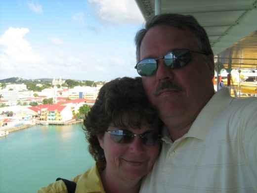 Our Antigua Selfie!