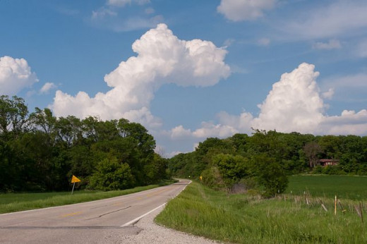 Rural midwest road