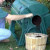 Remove finished compost by opening the output port, (located on the end of the composter and the end of the inner drum), rotating the drum, and allowing your finished garden gold to fall into a container. Remove finished compost by opening the output port, (located on the end of the composter and the end of the inner drum), rotating the drum, and allowing your finished garden gold to fall into a container.