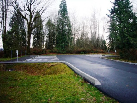 Willis Tucker Dog Park Handicapped Parking Lot