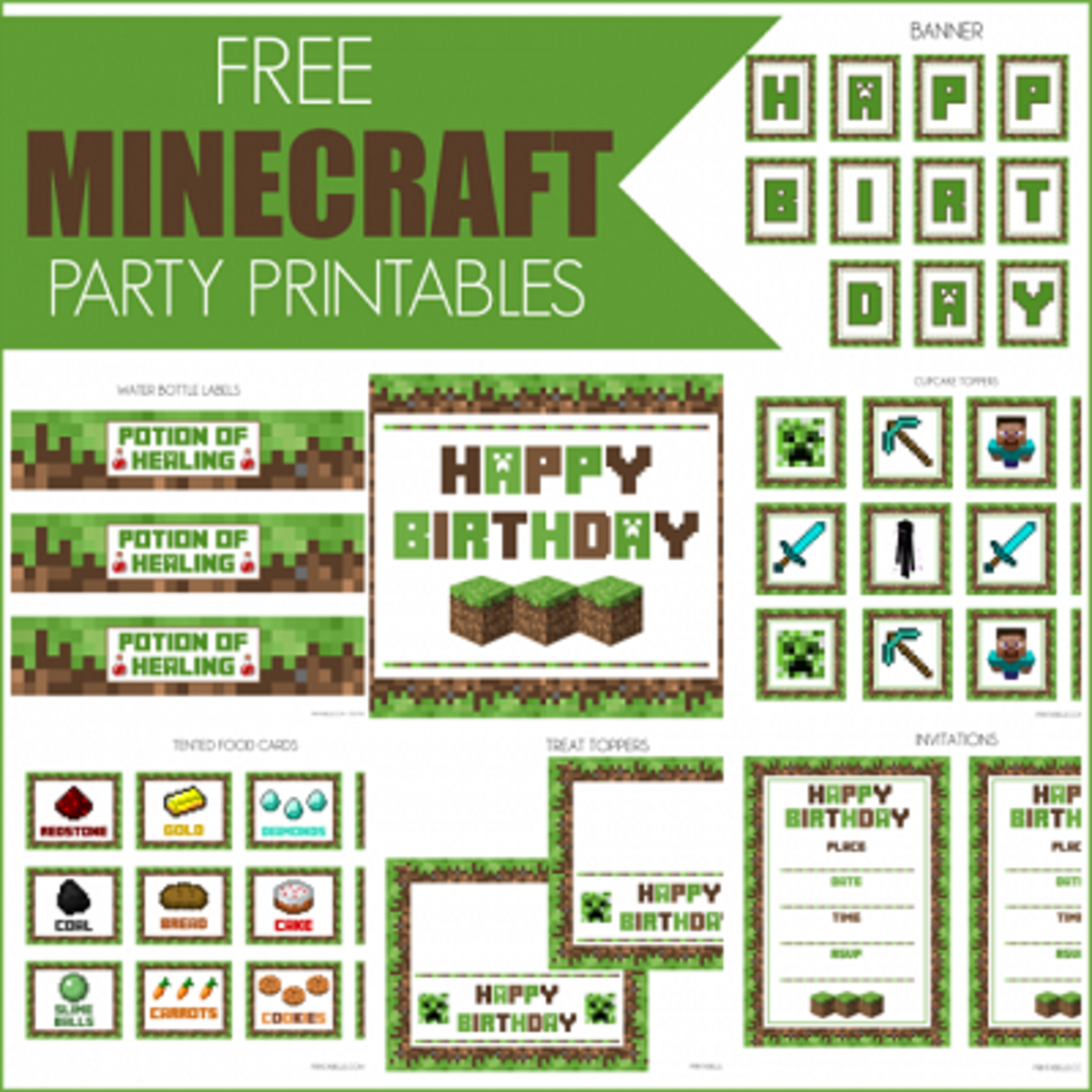 minecraft-birthday-party