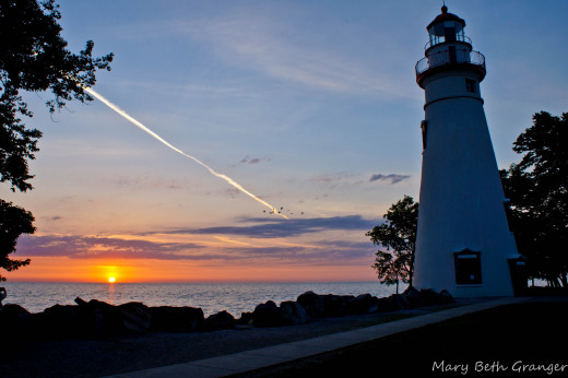 Sunrise on Lake Erie