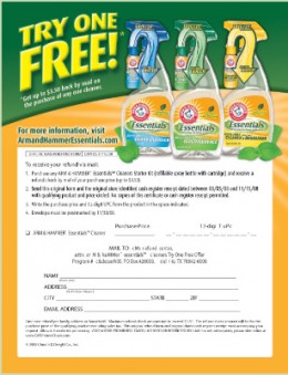 Rebate coupons typically
