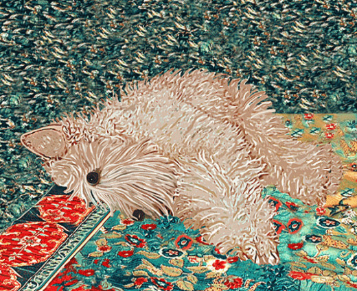 8. All tired out!