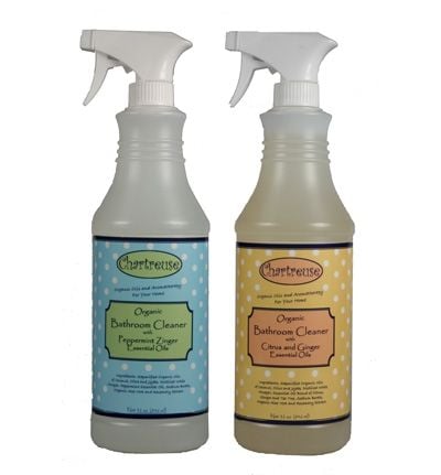 Organic Bathroom Cleaner: purchase it by itself or get it with the Organic Cleaner Set!