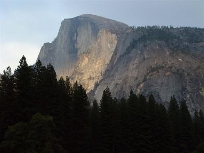 The famed granite walls of Yosemite National Park John Muir helped rescue