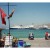 Mykonos' harbor is full of huge ferries and small cruise ships touring the Aegean Isles. Many Greek honeymooners or wedding parties come to Mykonos by boat or jet.