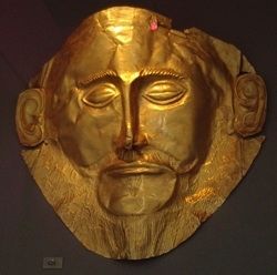 Mask of Agamemnon, Photo by Ellen Brundige, Some Rights Reserved