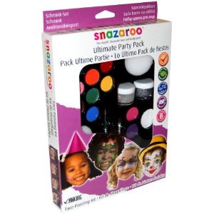 Snazaroo face paint is safe and lead free