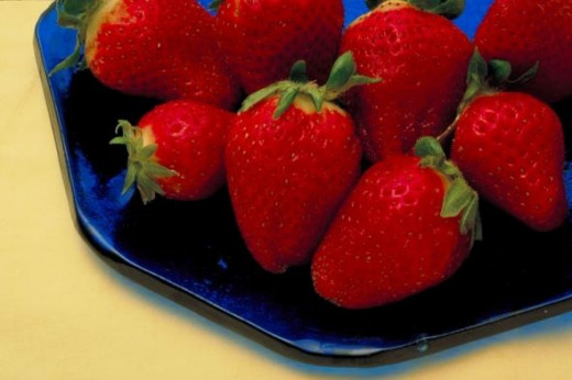 Strawberries make a great Breakfast Smoothie