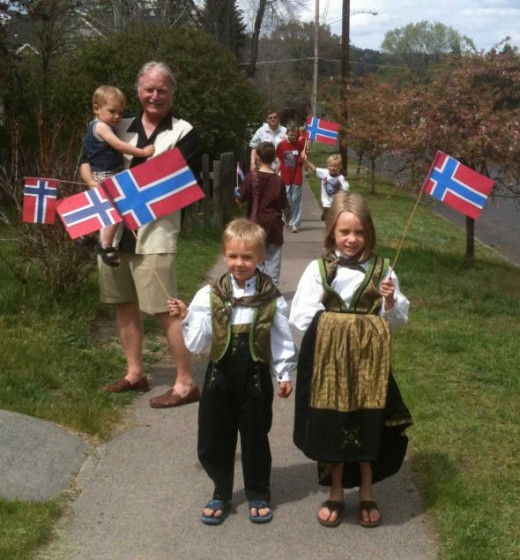 Norwegian American Bunads