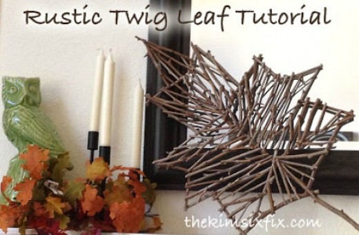 Twig Decor 41 rustic twig craft ideas | feltmagnet Twig Decor 41 rustic twig craft ideas | feltmagnet