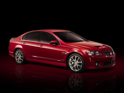 2009 Pontiac G8 (gm.com)