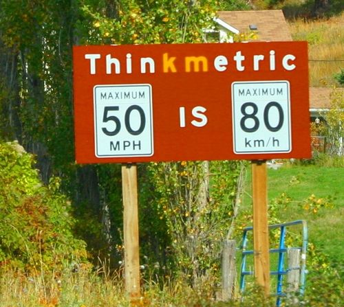 Thinkmetric sign in Canada