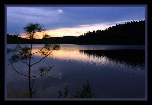 Lake Pend Orielle has breathtaking reflections