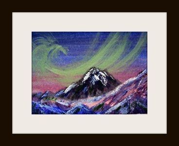 northern lights by Linda Hoxie