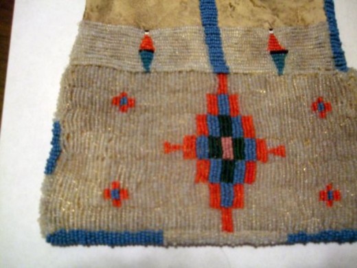 We added a full bead design sides and bottom using original beads.