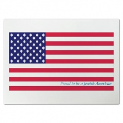 Proud Jewish American Cutting Board