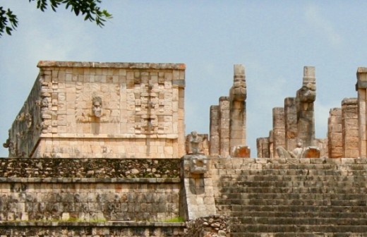 The Temple of the Warriors at Chichen Itza