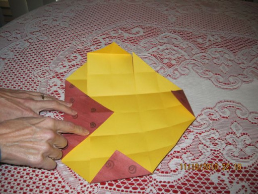 Making the first fold