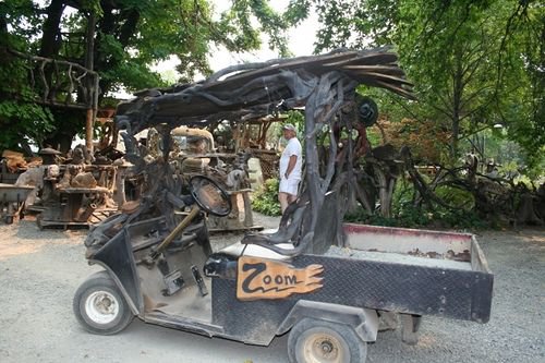 Even their carts have character