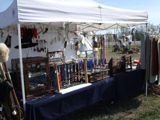 Annlee Cakes Native American Regalia and Crafts Powwow Booth Photo