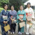 These are wonderful hosts and friends dressed in traditional kimonos for a memorial service. These are wonderful hosts and friends dressed in traditional kimonos for a memorial service.